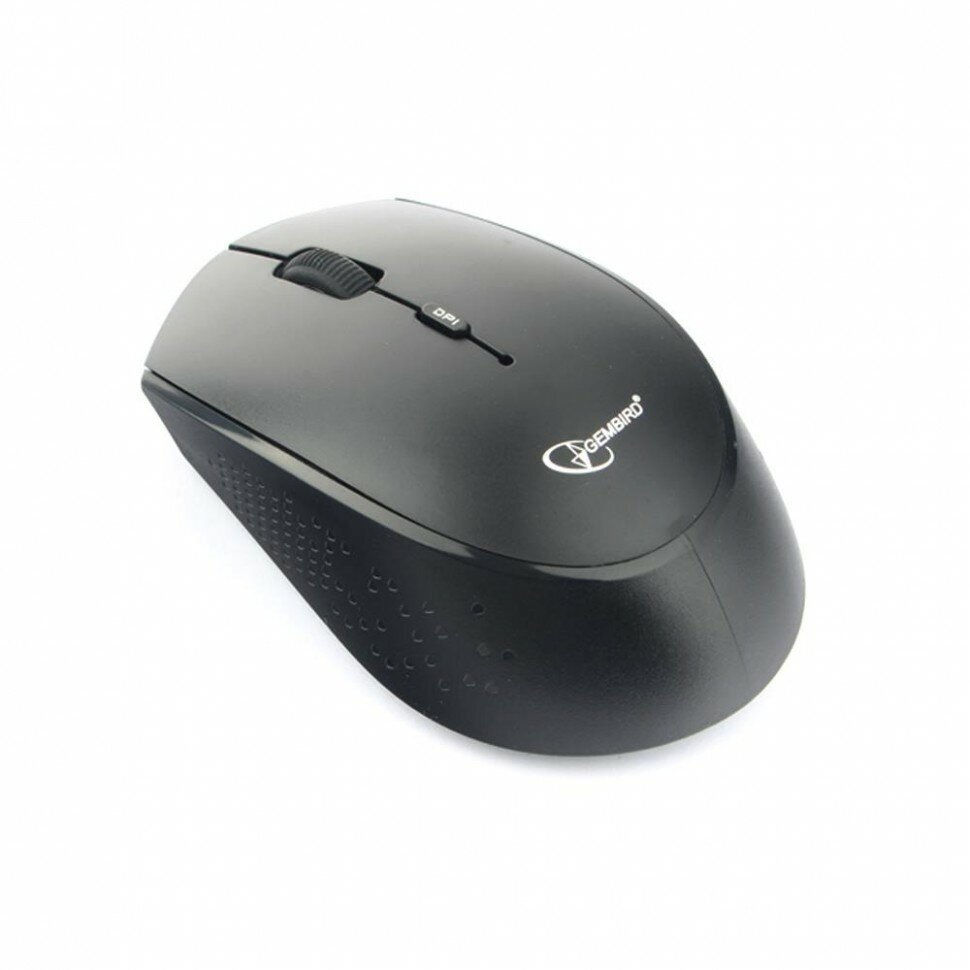 Gembird MUSW-351 {Мышь беспроводная, Bluetooth v.3.0, черный, встроенный аккумулятор, 3 кнопки+колесо-кнопка, 1600 DPI, блистер} - фото №7