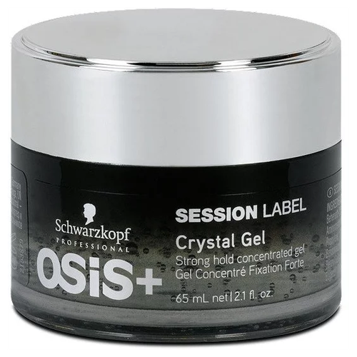 Schwarzkopf Professional, OSiS, Session Label, Cristal Gel Гель с экстра-фиксацией, 65 мл