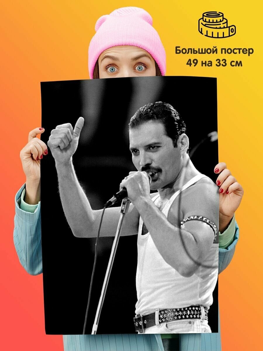 Постер Freddie Mercury Фредди Меркьюри