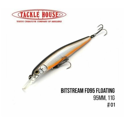фото Воблер tackle house bitstream fd95 floating (95mm, 11g,) цвет 09