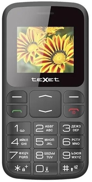 Texet TM-B208 черный .