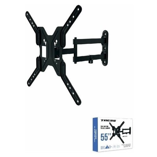 TRESS WM 2544M черный,кронштейн наклонно-поворотный для ТВ диагональю 17