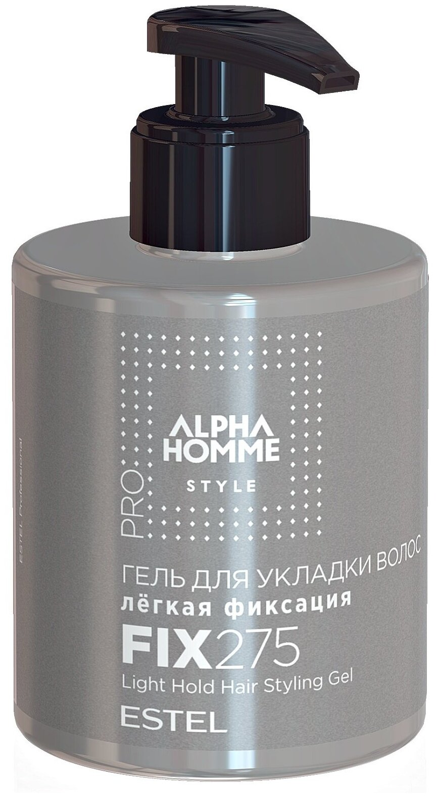 Гель для укладки волос легкая фиксация ESTEL ALPHA HOMME PRO, 275 мл