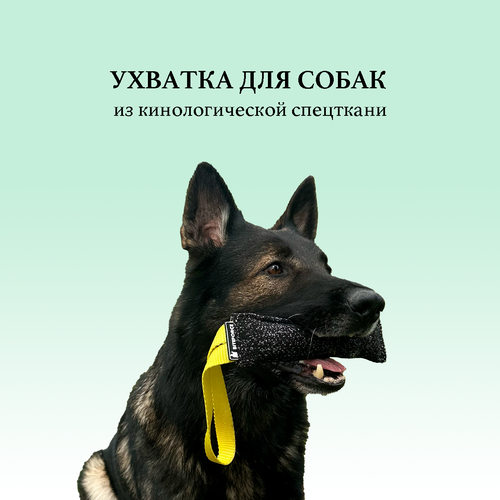 Грызак для собак BITEFORCE, 5 на 20 см, черный грызак для дрессировки черные кант и нейлоновые ручки игрушка кусалка для собак