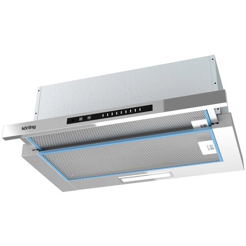 Korting Встраиваемая вытяжка 60 см 5 режимов 900 м3ч нерж сталь 1899000₽