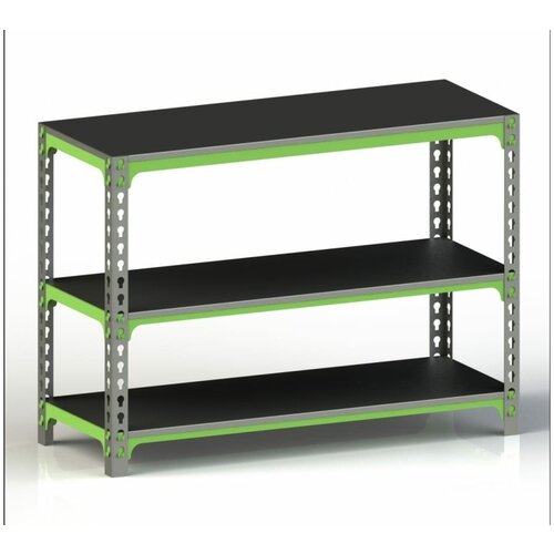 Стол-верстак 950x1400x500 (две полки) SVPII951450