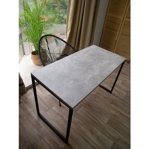 Стол обеденный нераскладной 90х60см ателье светлый