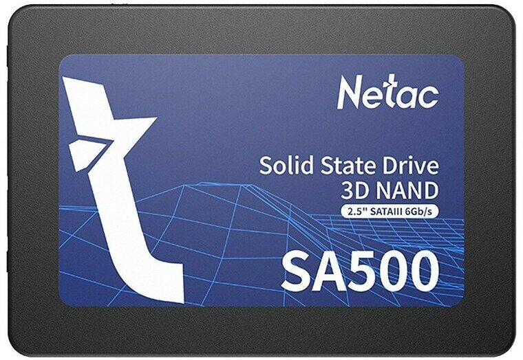 Накопитель SSD 512Gb Netac SA500 SATA-III NT01SA500-512-S3X
