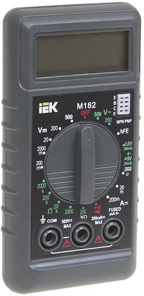 TMD-5S-064 Мультиметр цифровой Professional MY64 IEK - фото №9