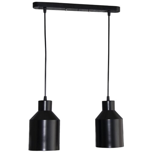 Подвесной светильник, люстра подвесная Rabesco, Арт. RB-1119/2-B, E27, 40 Вт., кол-во ламп: 2 шт., цвет черный