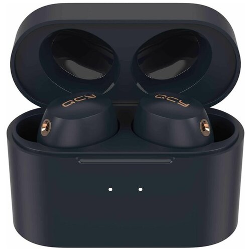 Гарнитура QCY HT01 Bluetooth вкладыши синий 893500₽