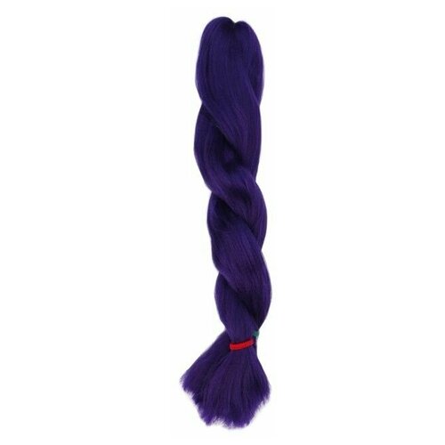SOFT DREADS Канекалон однотонный, гофрированный, 60 см, 100 гр, цвет фиолетовый(#MR-PURLE) (комплект из 11 шт)