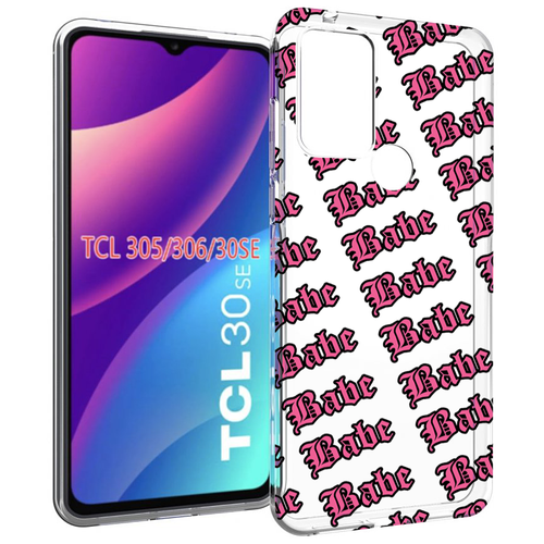 Чехол MyPads Бабе для TCL 30SE / TCL 305 / TCL 306 / TCL 30E задняя-панель-накладка-бампер чехол mypads клоун смешной для tcl 30se tcl 305 tcl 306 tcl 30e задняя панель накладка бампер