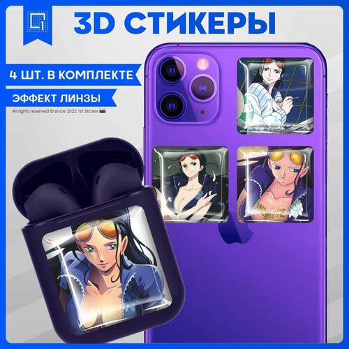 Наклейки на телефон 3D Стикеры Аниме One Piece