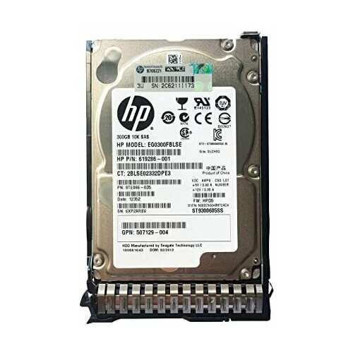 Жесткий диск Seagate 300GB 3G SAS 10K RPM SFFDP 9TE066-035 1116700₽