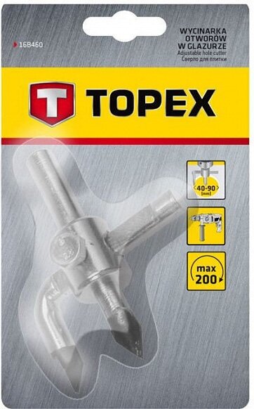 Сверло для плитки TOPEX - фото №3