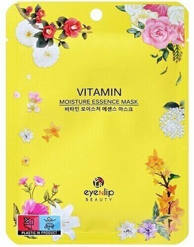 Тканевая маска с экстрактами витаминов Eyenlip Vitamin Moisture Essence Mask