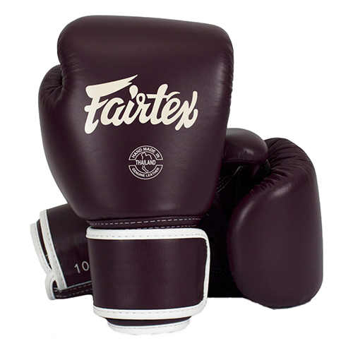 Боксерские перчатки Fairtex BGV16 Maroon (10 унций)