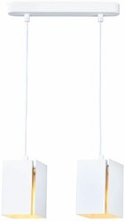 Светильник подвесной со сменной лампой G9 TN5131/2 WH белый E27/2 max 40W 260*80*1150