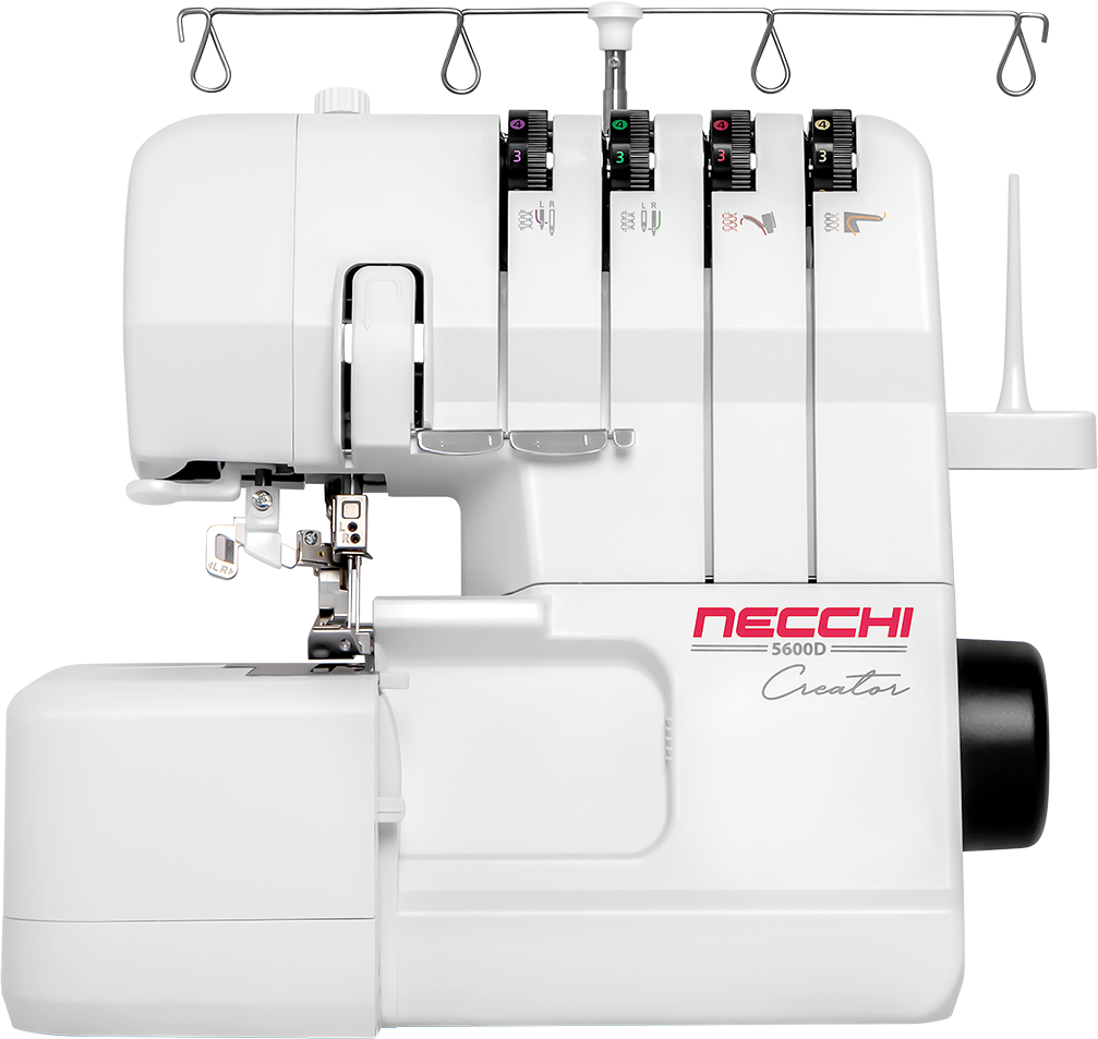 Оверлок Necchi 5600D белый