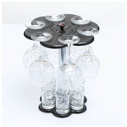 Мини-бар Весна барная стойка 6 фужеровстопок 2373₽