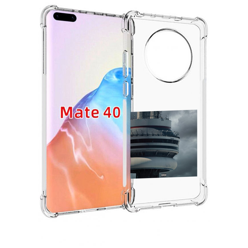 Чехол MyPads Drake - Views для Huawei Mate 40 / Mate 40E задняя-панель-накладка-бампер