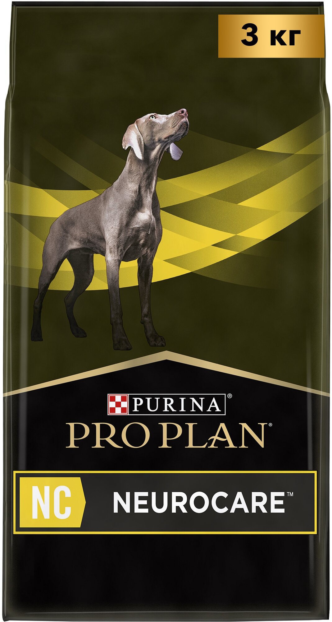 Pro Plan Veterinary Diets NC Neurocare корм для собак для поддержания функций мозга Диетический, 3 кг.