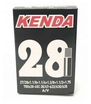 Велокамера Kenda 28" 700x28-45C a/v