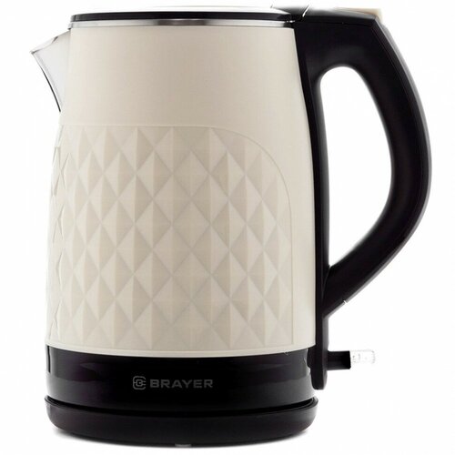 Чайник пластиковый 15л BRAYER арт BR1043WH бежевый 2200Вт 479800₽