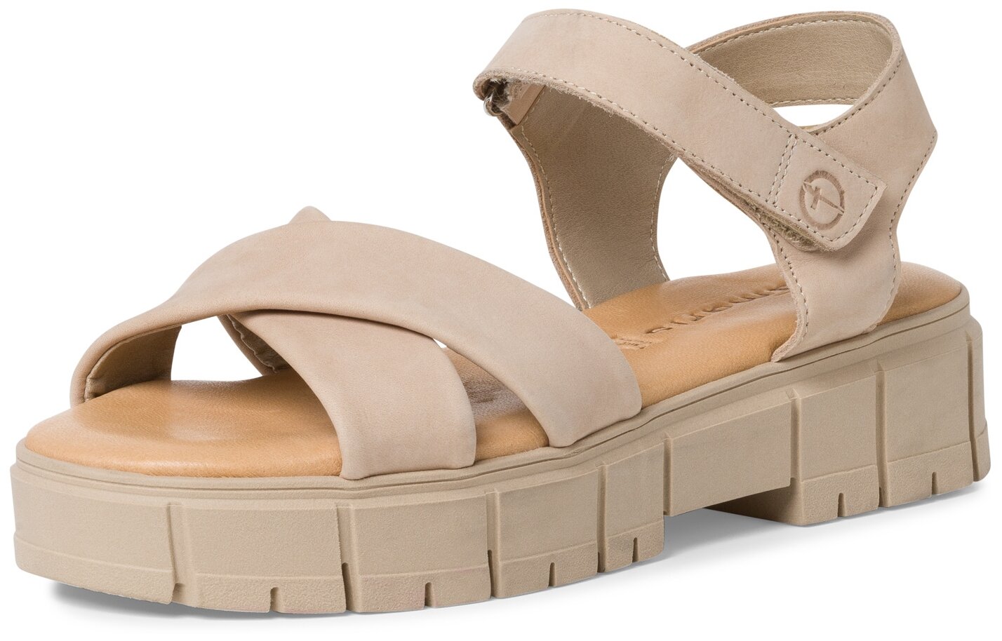 Босоножки Tamaris, размер 39, бежевый — фото 1