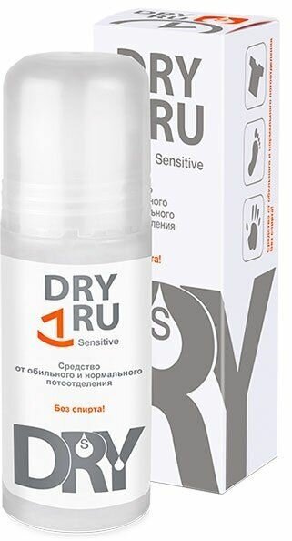 Средство от обильного и нормального потоотделения Dry Ru/Драй Ру 50мл
