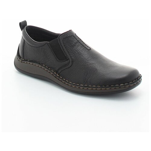 фото Туфли rieker мужские демисезонные, размер 42, цвет черный, артикул 05264-00