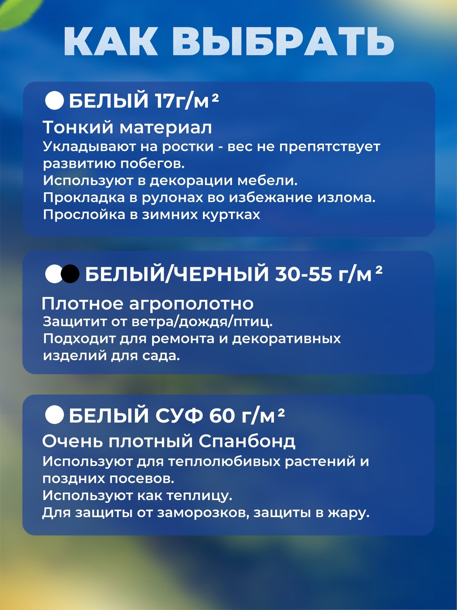 Спанбонд 40 г/м2