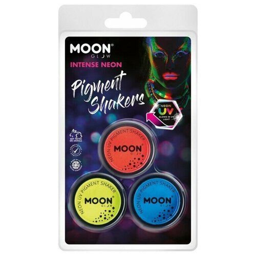 УФ пигменты для макияжа Moon Glow Intense Neon UV Pigment Shakers