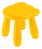 Детский табурет "Мишка", желтый, серия KIDS, PERFECTO LINEA (Максимальная нагрузка 50 кг.) (16TD01011)