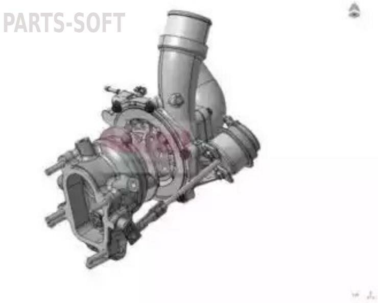 GARRETT 768342-5001S Турбокомпрессор GT1749S HYUNDAI D4CB