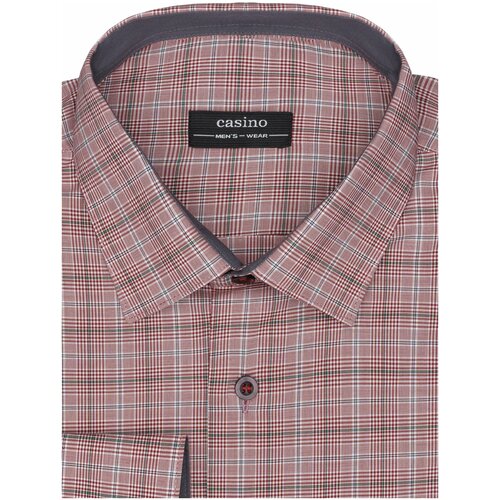 фото Рубашка casino, размер 174-184/40, красный