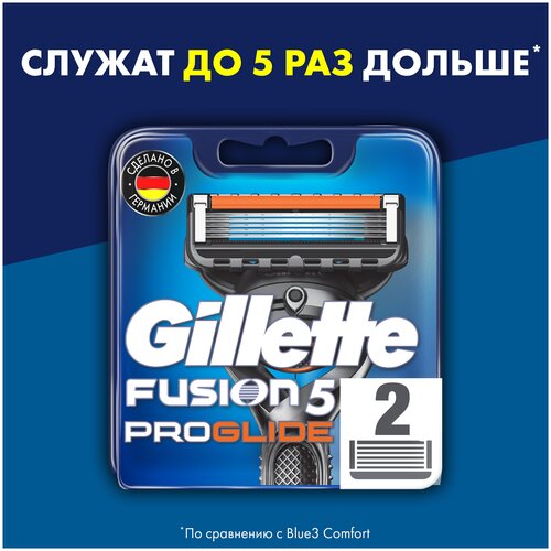 Купить Сменные кассеты Gillette Fusion ProGlide Для Мужской Бритвы, 8 шт., с 5 лезвиями, с точным тримммером для труднодоступных мест, для идеально гладкого бритья, синий, пластик