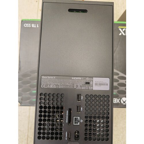 Игровая приставка Microsoft Xbox Series X 1000 ГБ SSD, черный
