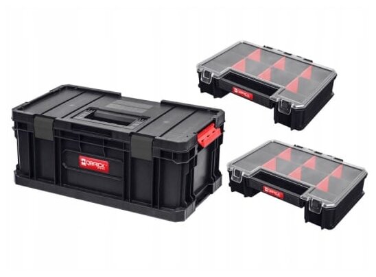 Промо набор Qbrick System Two TOOLBOX + 2 шт. ORGANIZER MULTI || 526х307х221мм (10501287)