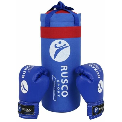 Набор для бокса RUSCO SPORT Набор для бокса RUSCO SPORT 4oz синий