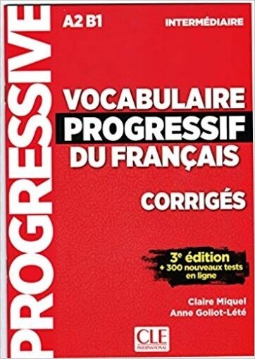 Vocabulaire progressif du francais - Nouvelle edition: Corriges intermed