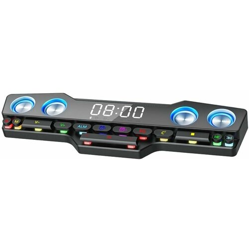 Беспроводная колонка Recci RY05 E-SPORTS Gaming Speaker 2x 8 Вт 4000мАч - Черный 750000₽