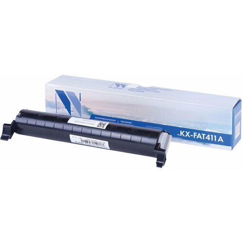 Тонер-картридж NV PRINT (NV-KX-FAT411A) для PANASONIC KX-MB1900/2000/2020/2030, ресурс 2000 стр, 320531 фотобарабан hi black hb kx fad412a для panasonic kx mb1900 2000 2020 2030 2051 2061 черный 6000 стр 1 цвет