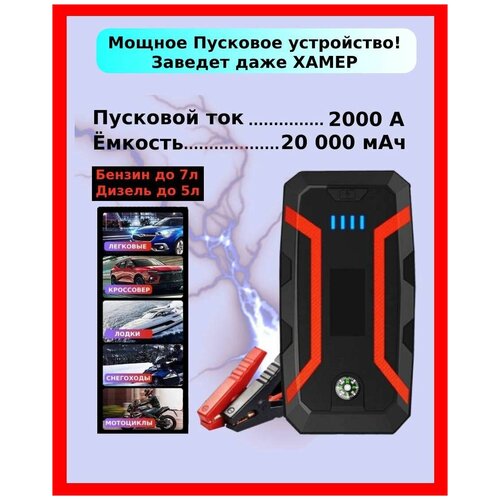 Пуско-зарядное устройство для автомобиля на 2000 А 590000₽