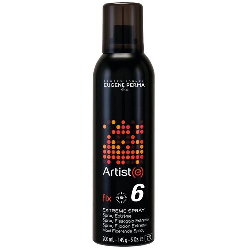 Спрей для экстремальной фиксации волос Eugene Perma Artist(e) Extreme Spray, 200 мл