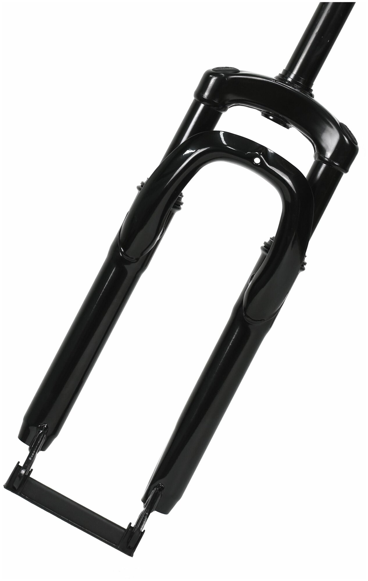 фото Вилка велосипедная 26" EASING ES 225-2 *1.1/8" безрезьбовая пружина стальная черная 2,55 кг