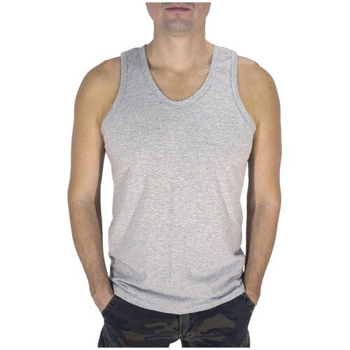 MM-0006 Комплект мужских маек из хлопка амтекс - 6 штук 56 Белый