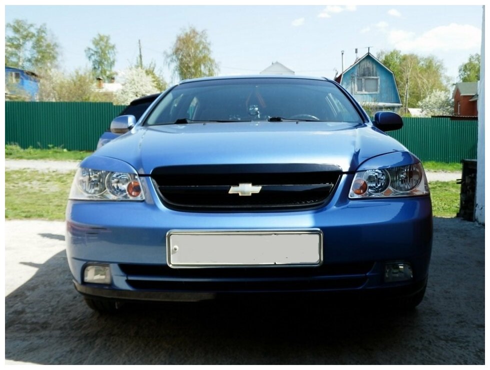 Реснички на фары для Chevrolet Lacetti седан 2004-2013 — фото 3
