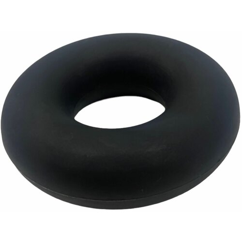 фото Эспандер кистевой, силиконовый, круглый 8.8 см черный, 50 кг siliconium